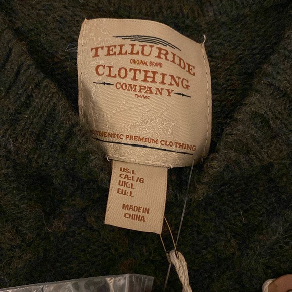 Large NWT Telluride Clothing Company Sweater - Picture 3 of 3